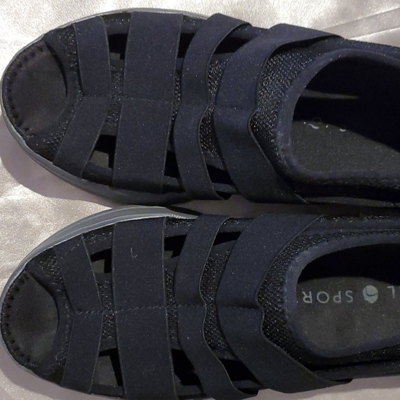 Size 8.5 Black Natural Sport Sandles - Picture 10 of 11